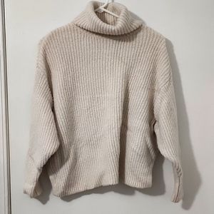 Zara Turtleneck Sweater Cream
